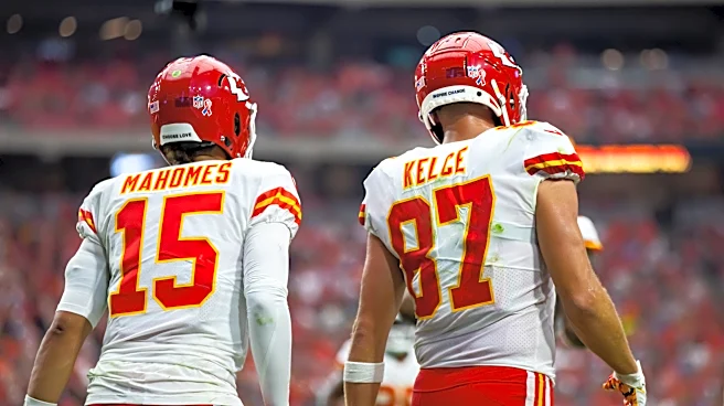Mahomes, Kelce make stylish entrance at Hard Rock Stadium in Week 3
