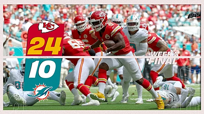 Final score: Kansas City Chiefs defeat Miami Dolphins 24-10 in Week 3