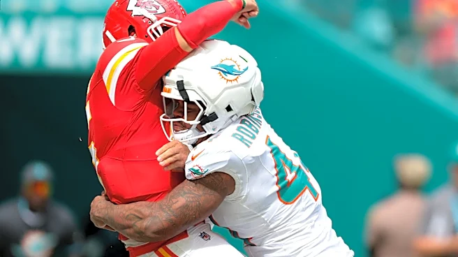 Andy Reid addresses the 'roughing the passer' hit on Patrick Mahomes