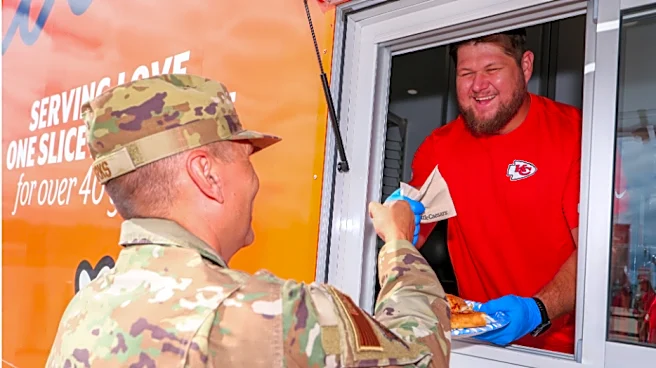 Creed Humphrey teams with Little Caesars to serve military families