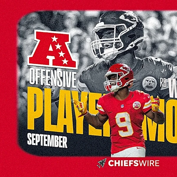 Chiefs RB Kenneth Walker III named AFC Offensive Player of the Month
