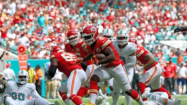 Kenneth Walker reacts to being named AFC Offensive Player of the Month