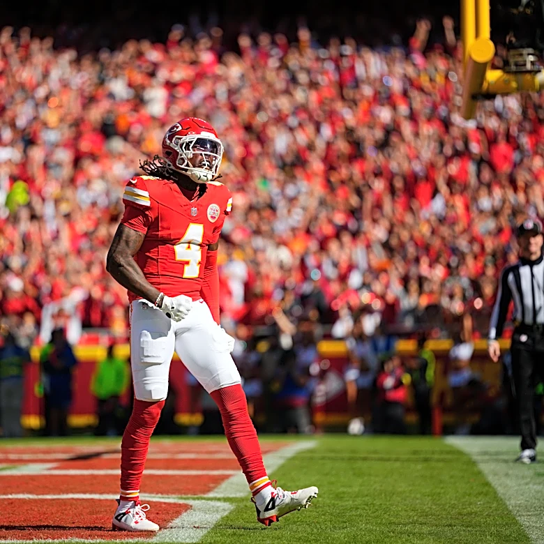 Will Rashee Rice play today? Status update for Chiefs WR in Week 4