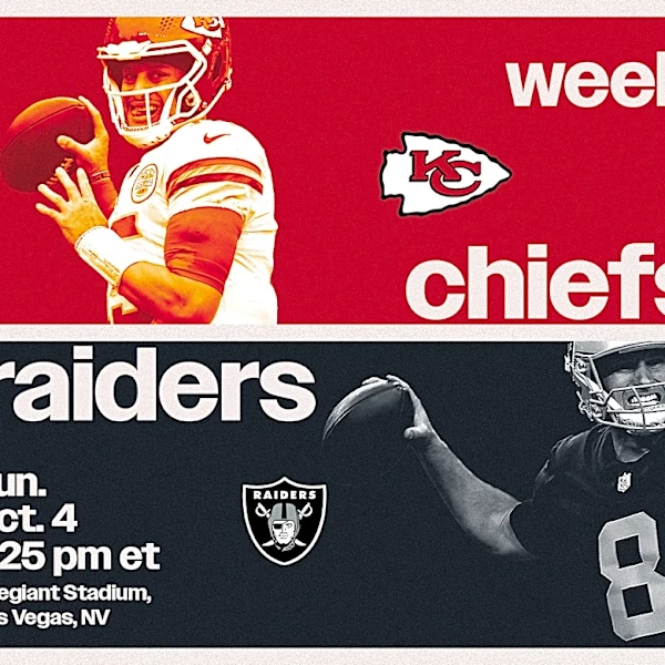 Chiefs vs. Raiders: Live updates, highlights for Week 4 showdown