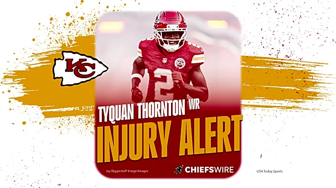 Chiefs WR Tyquan Thornton sustains injury in Week 4 tilt vs. Raiders