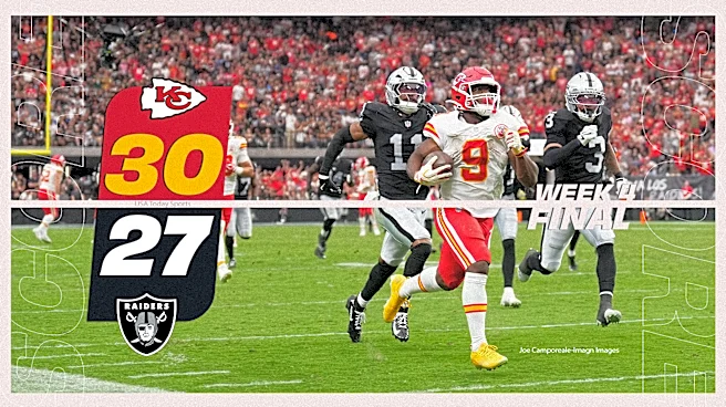 Final score: Chiefs defeat Raiders 30-27 in Week 4 AFC West showdown