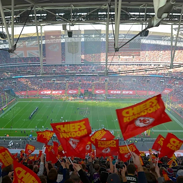 Chiefs House entertains local fans at Leicester Square in London