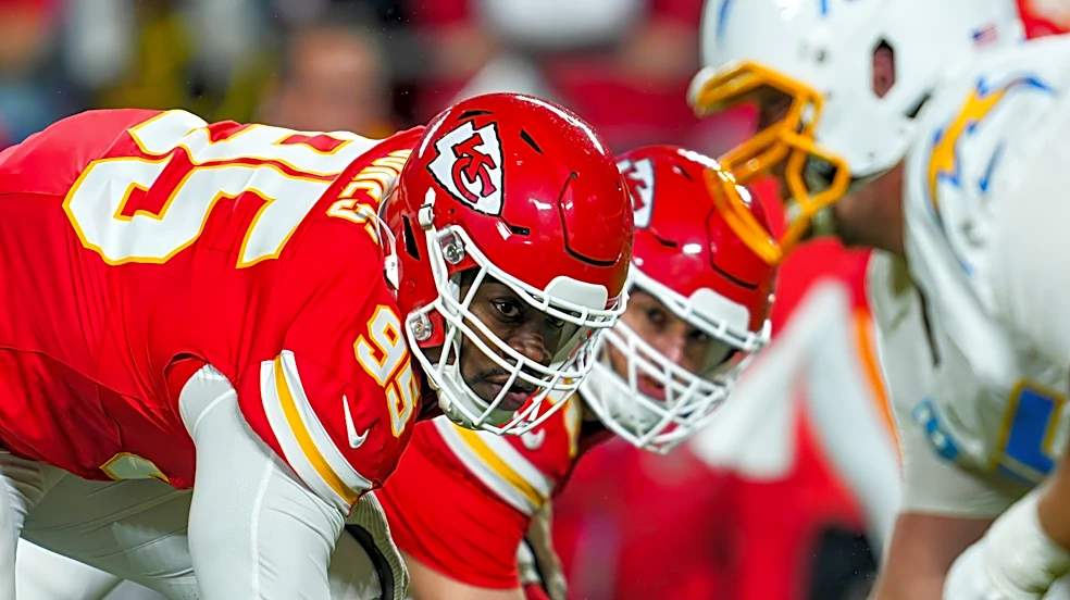 Chris Jones comments on the Chargers' winless start to the season