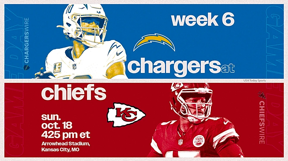 Chiefs vs. Chargers: Live updates, highlights for Week 6 showdown
