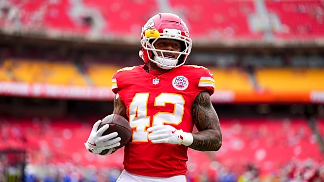 Chiefs sign rookie RB to active roster ahead of matchup vs. Seahawks