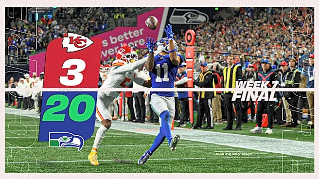 Final score: Chiefs defeated by Seahawks 20-3 on 'SNF' in Week 7