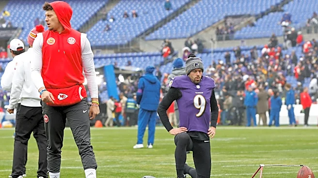 Patrick Mahomes recalls past pregame confrontation with Justin Tucker