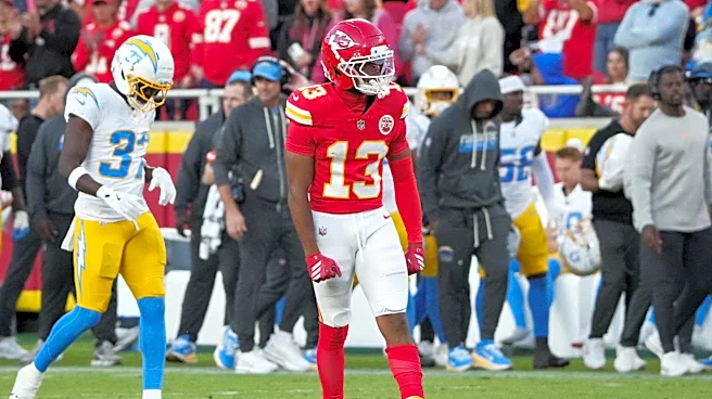 Chiefs OC Eric Bieniemy highlights rookie wide receiver's progress