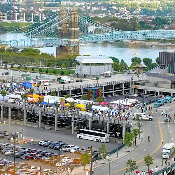 Downtown Cincinnati road closures for Cincinnati Music Festival