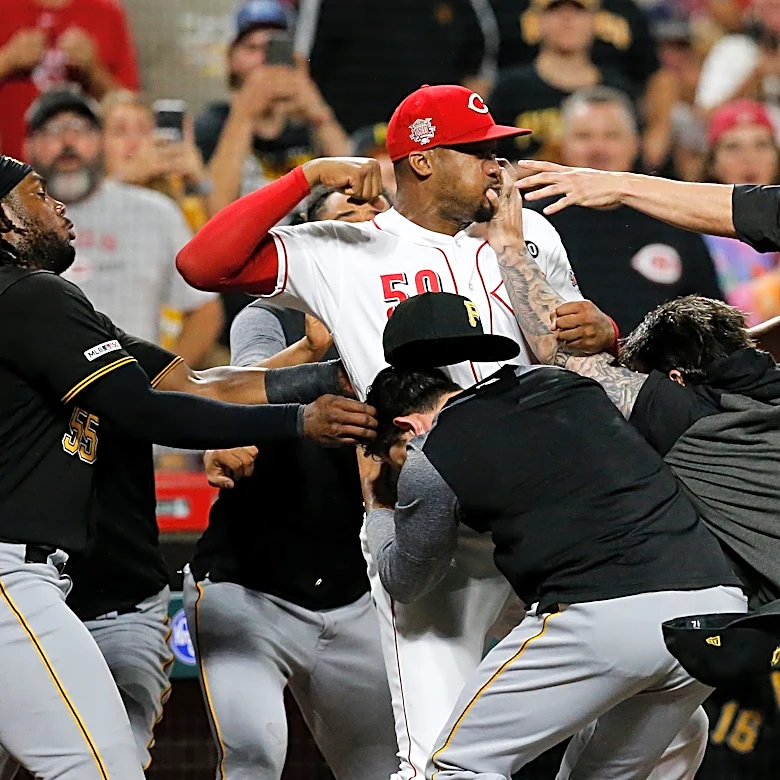 Reds face Pirates on seven-year anniversary of Amir Garrett vs dugout
