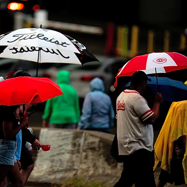 Cincinnati July rain was below normal. East Side is a different story