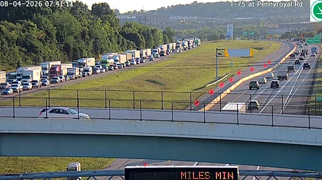 All lanes closed on I-75 South in Warren County
