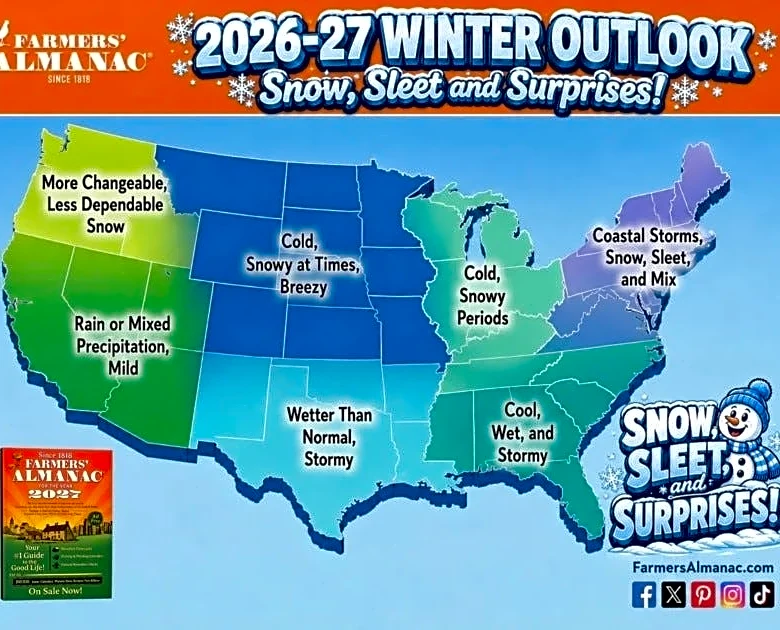 What does winter have in store for Ohio? Farmers' Almanac forecast