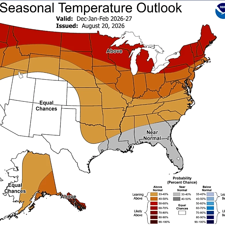 Warmer this winter? Latest NOAA forecast shows winter weather for Ohio