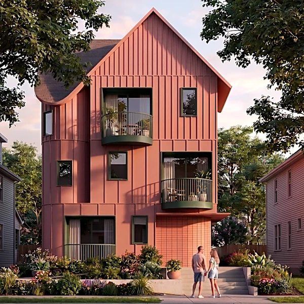 City opens public voting for pre-approved housing plans. See designs