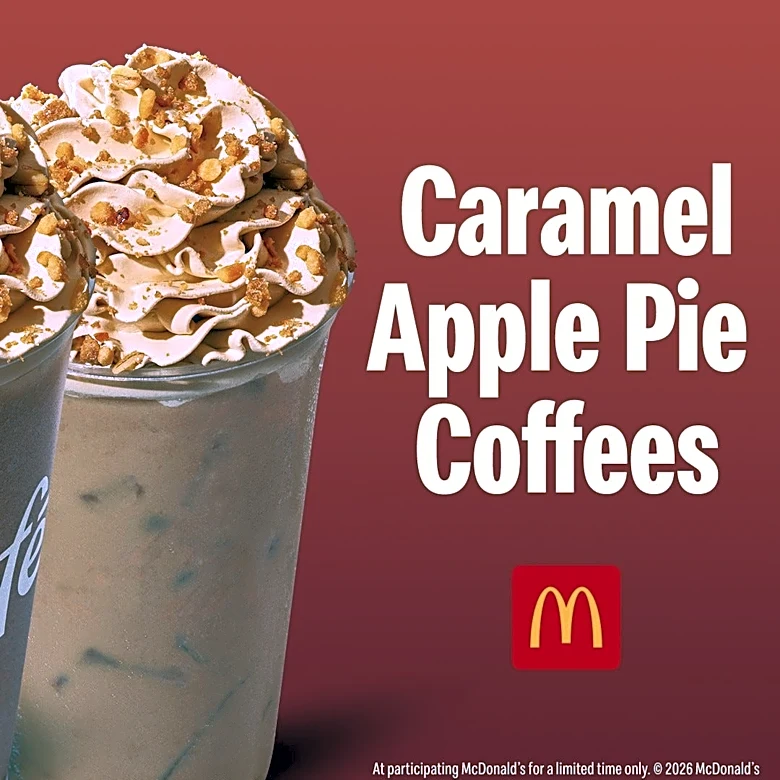 Pumpkin spice? Nah. McDonald's unveils new coffees for fall menu