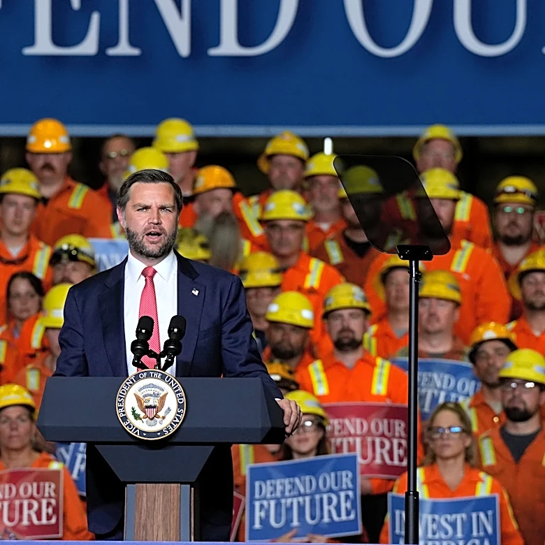 Vance criticizes Democrats and immigration in rally-like speech