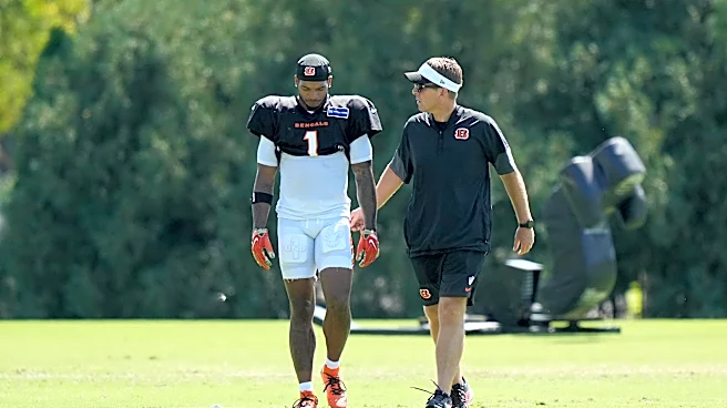 Ja'Marr Chase explains what happened to his knee at Bengals practice