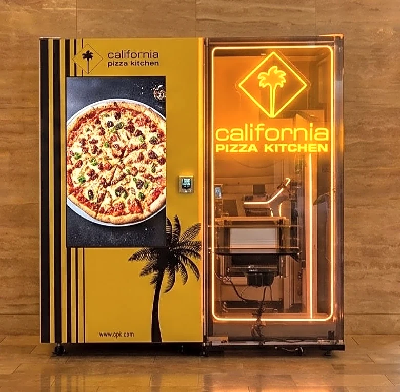 California Pizza Kitchen vending machines make meals in under 2 minutes