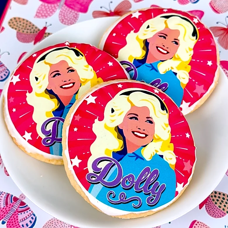 Busken sells Dolly Parton cookies. Where to buy 9 to 5 dozen of 'em