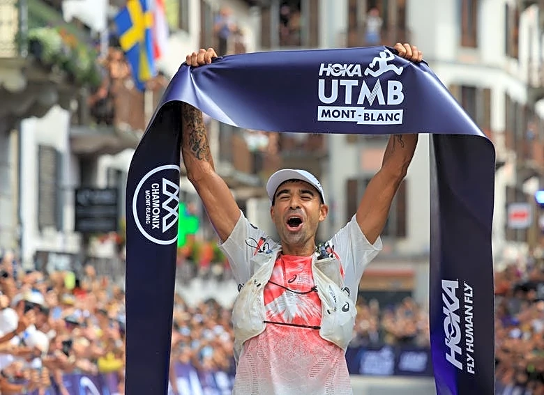 Cincinnati native Ben Dhiman wins top trail race in historic fashion