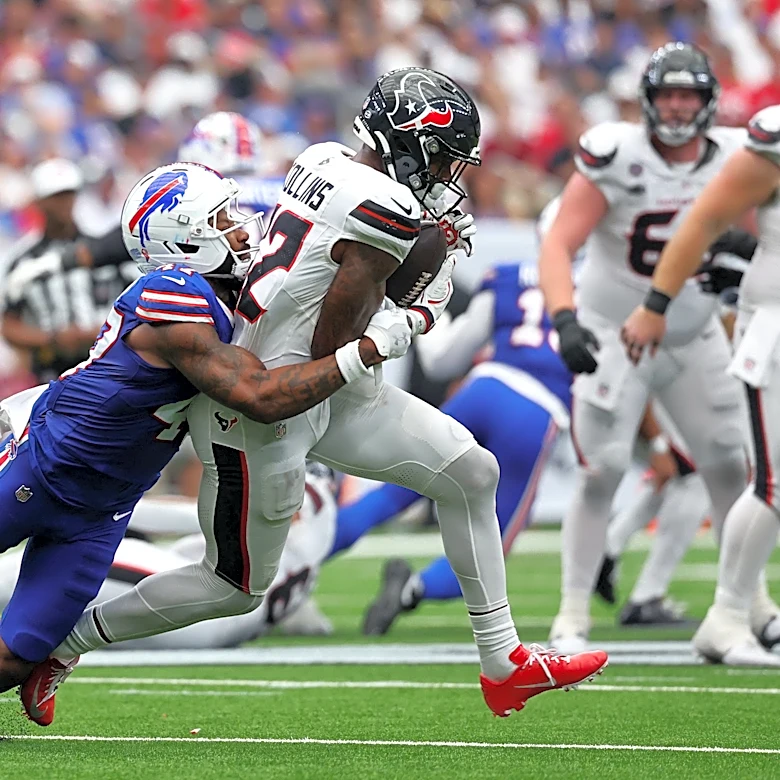 Texans will be without leading receiver vs Bengals, per report