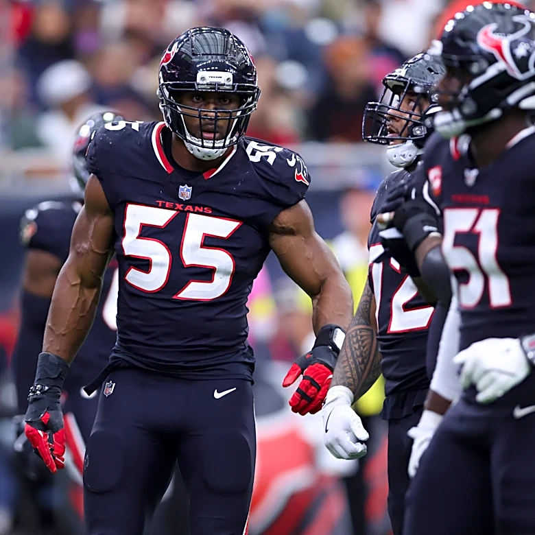'$100 million at DE out there' Amarius Mims embraced facing Texans