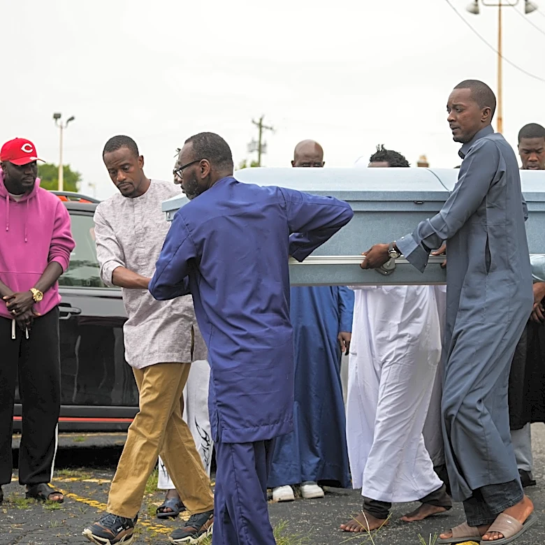 Teachers, family of student who died on school bus attend funeral