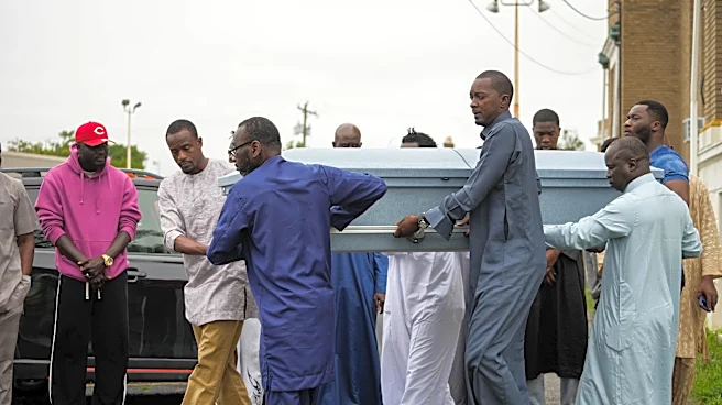 Teachers, family of student who died on school bus attend funeral