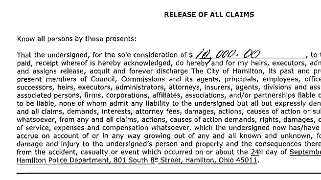 Police coerced injured man into signing away claims for $10K, lawsuit alleges