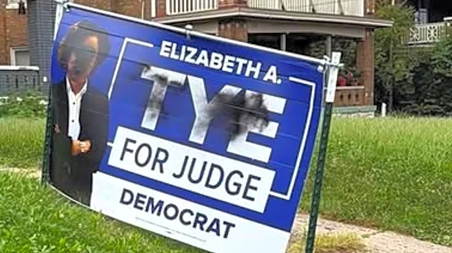 Democrats say Black candidate's signs defaced in 'coordinated attack'