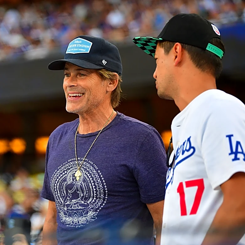 Rob Lowe says he'll be dead before Reds return to World Series