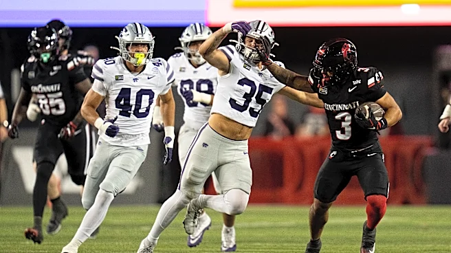 Cincinnati Bearcats get nighttime Big 12 win over Kansas State