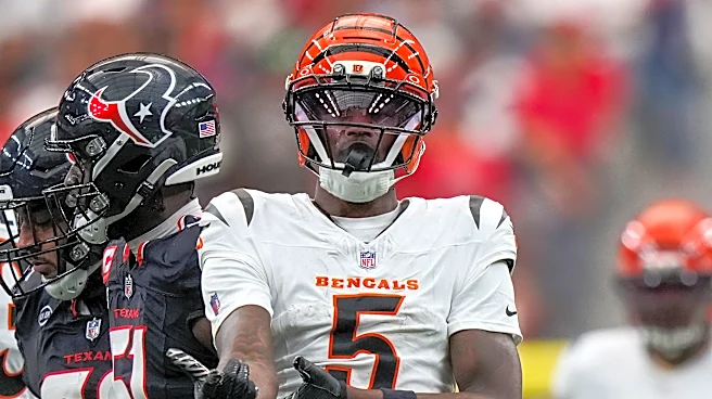 Tee Higgins and Ja'Marr Chase thinking up new touchdown celebration