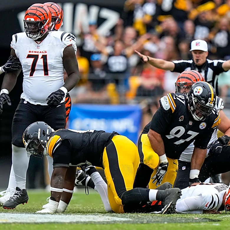 What Dalton Risner said about the decisive sack in the Bengals-Steelers game