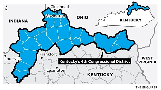 Who is running for Kentucky's 4th Congressional District?
