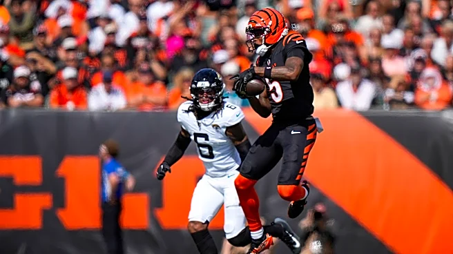 Bengals receiver Tee Higgins injured vs Jaguars in NFL Week 4