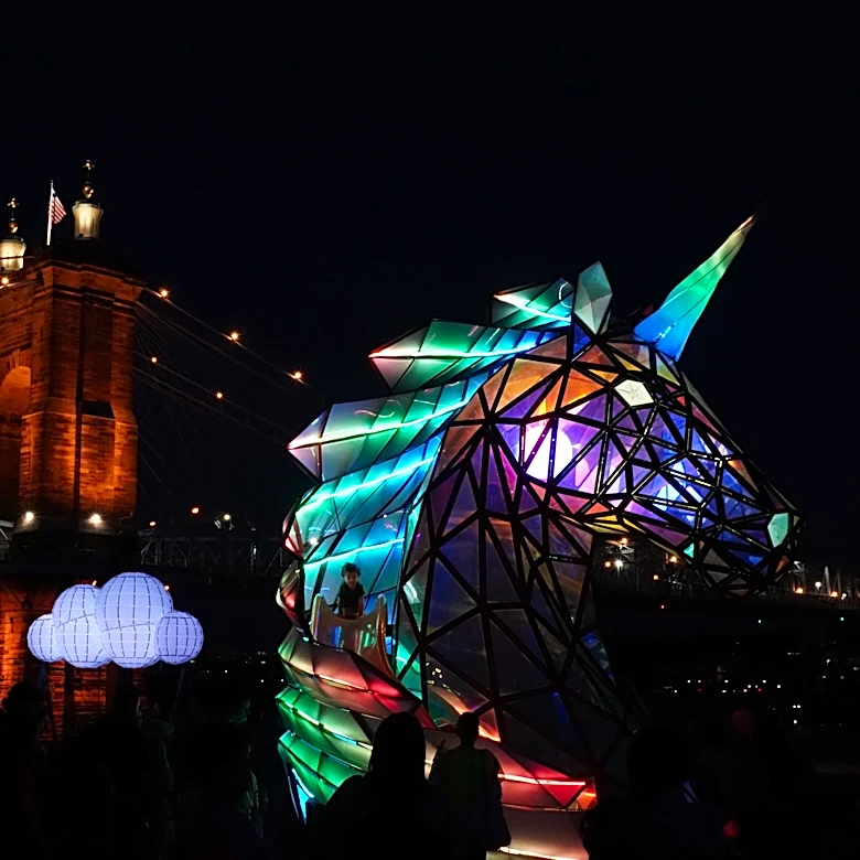 Our 5 favorite installations from night 1 of Blink Cincinnati