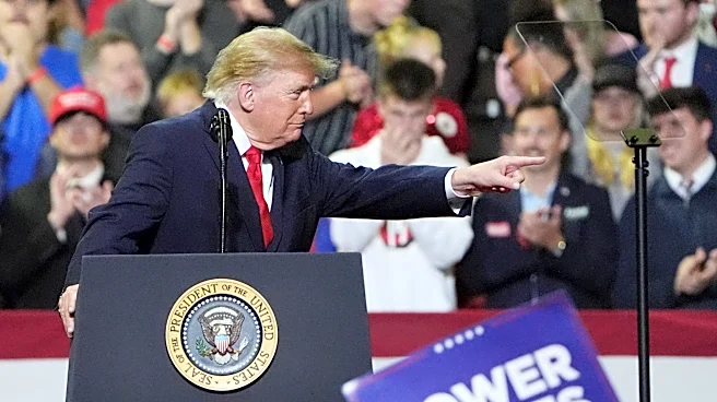 Trump calls out hecklers during Ohio rally with Ramswamy, Husted
