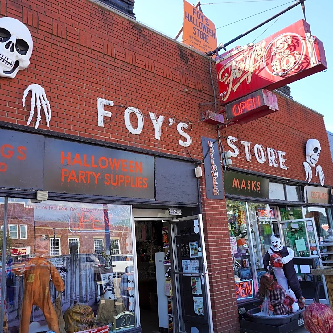 October road trip! Foy's Halloween Store is a must-visit near Cincinnati