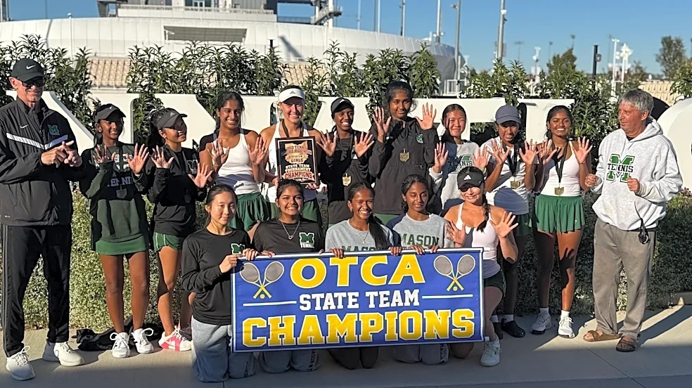 Mason wins 10th straight OTCA girls tennis championship