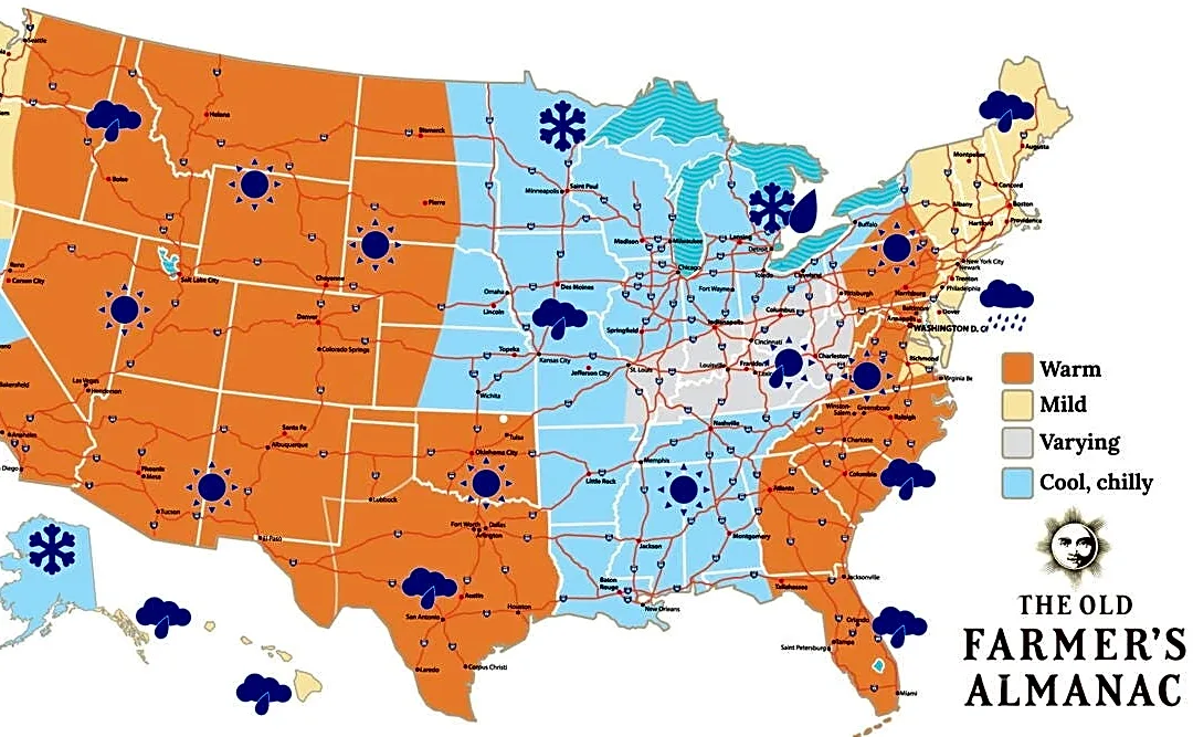 Will it snow on Thanksgiving in Cincinnati? Almanac forecasts disagree