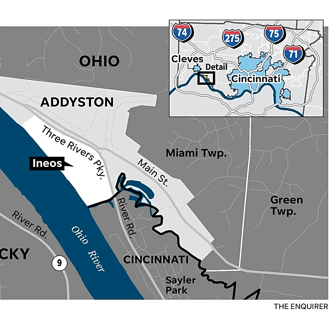 Tiny Addyston losing its water along with its giant employer