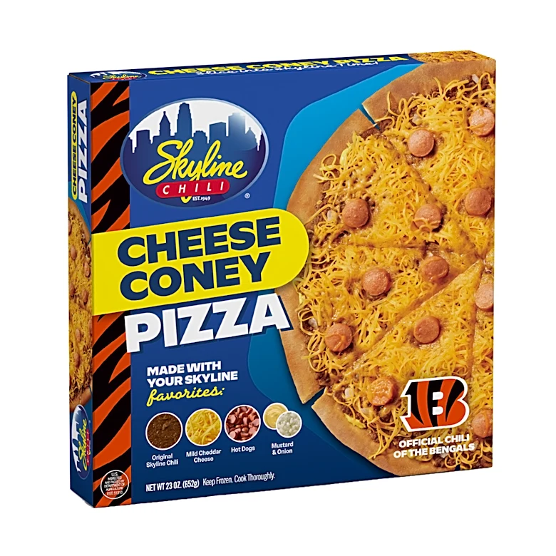 Skyline's frozen cheese coney pizza is back! Here's where to find it