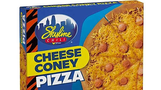 Skyline's frozen cheese coney pizza is back! Here's where to find it